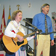 Ellen and Ken Svengalis performing at SkandJam